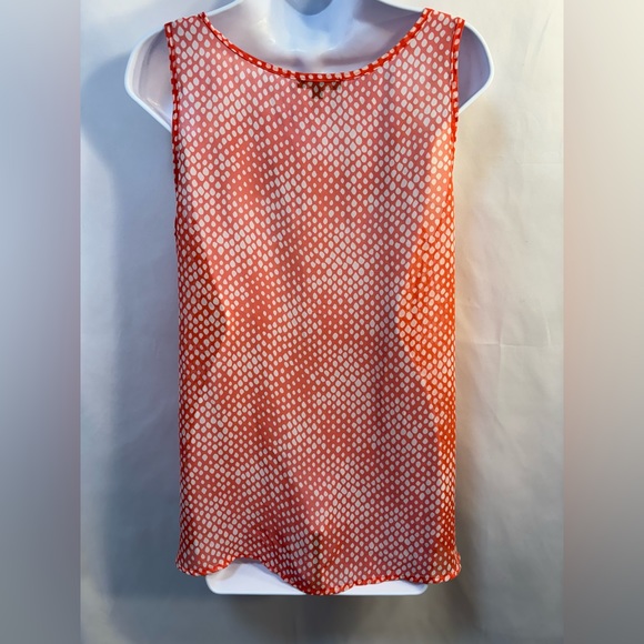 Soprano Women’s Orange and White Blouse - Picture 4 of 5